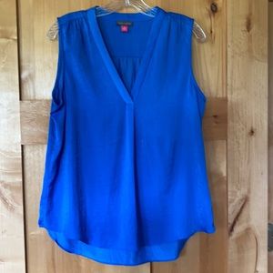 Vince Camuto Top Sz M Cobalt Blue